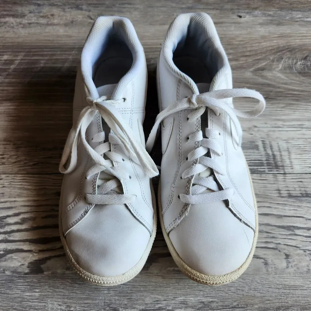 (9.5) Nike Women's Court Royale Shoes 'Triple White'
